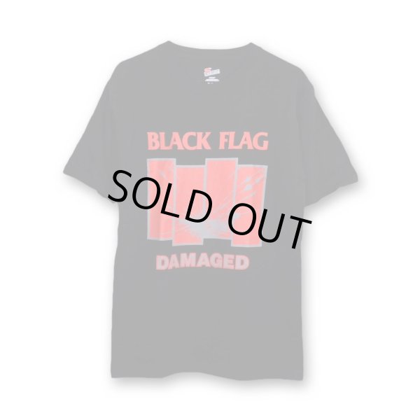 画像1: Black Flag バンドTシャツ ブラック・フラッグ Damaged BLACK (1)