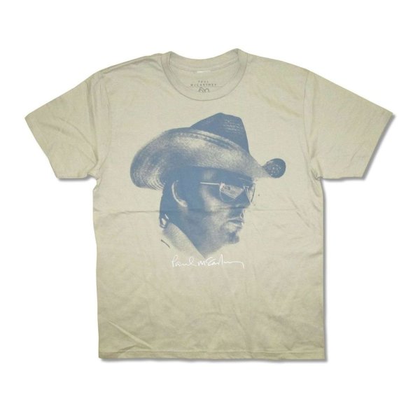 画像1: Paul McCartney Tシャツ ポール・マッカートニー Cowboy Hat (1)