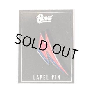 David Bowie ピンバッジ デヴィッド・ボウイ Rect Logo Lapel Pin
