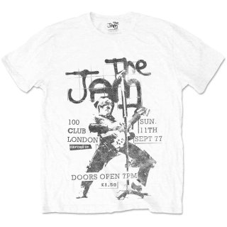 The Jam バンドTシャツ ザ・ジャム Spray Target Logo BLACK - バンドTシャツの通販ショップ『Tee-Merch!』