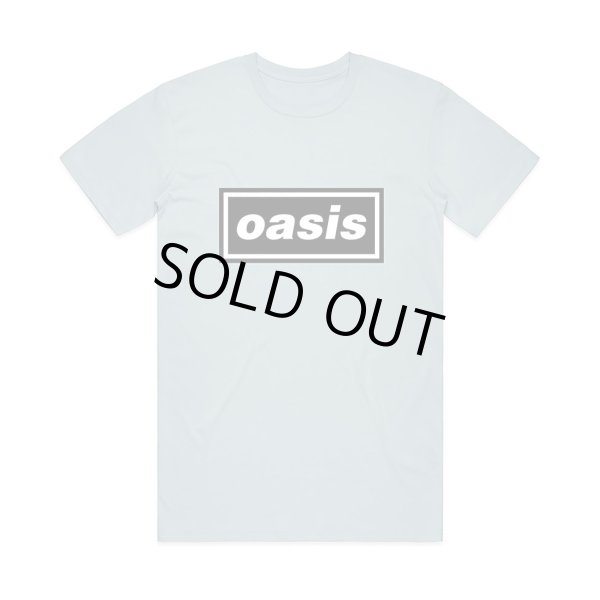 画像1: Oasis バンドTシャツ オアシス Decca Logo LIGHT BLUE (1)