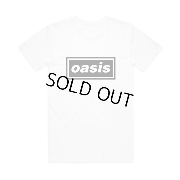 画像1: Oasis バンドTシャツ オアシス Decca Logo WHITE (1)