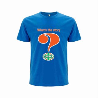 Oasis バンドTシャツ オアシス Question Mark NAVY - バンドTシャツの