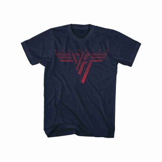 Van Halen バンドTシャツ ヴァン・ヘイレン Classic Red Logo - バンドTシャツの通販ショップ『Tee-Merch!』