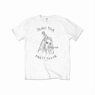 Billie Eilish Tシャツ ビリー・アイリッシュ Agony WHITE - バンドT