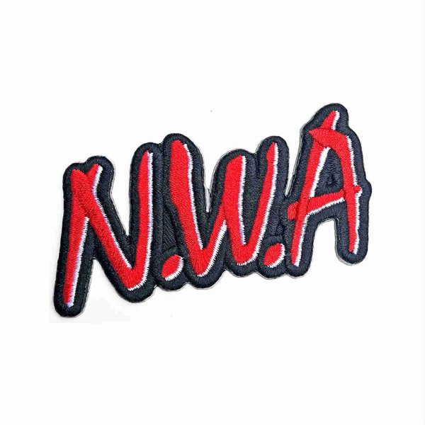 画像1: N.W.A. アイロンパッチ／ワッペン エヌ・ダブリュ・エー Cut-Out Logo (1)