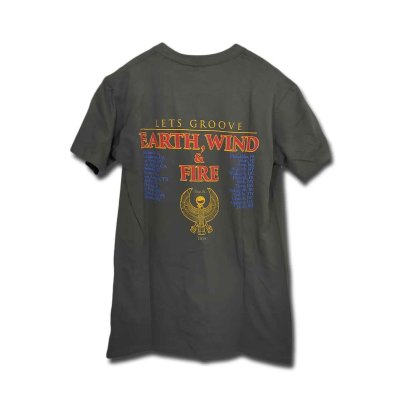 画像1: Earth Wind & Fire バンドTシャツ アース・ウィンド・アンド・ファイアー Let's Groove GRAY