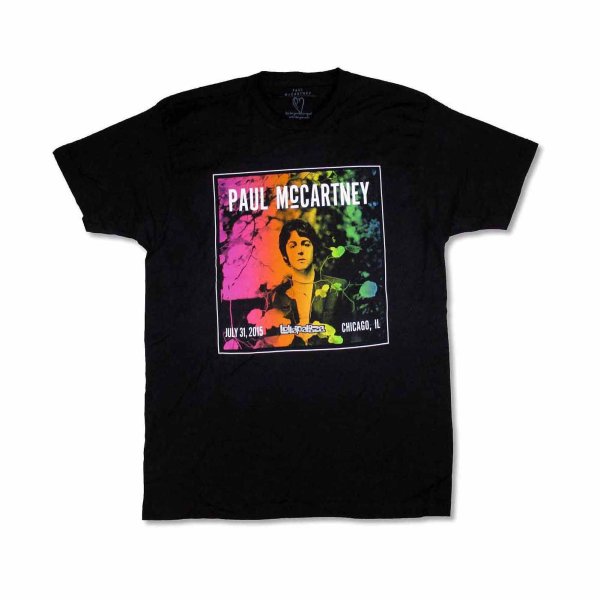 画像1: Paul McCartney Tシャツ ポール・マッカートニー Lollapalooza 2015 (1)