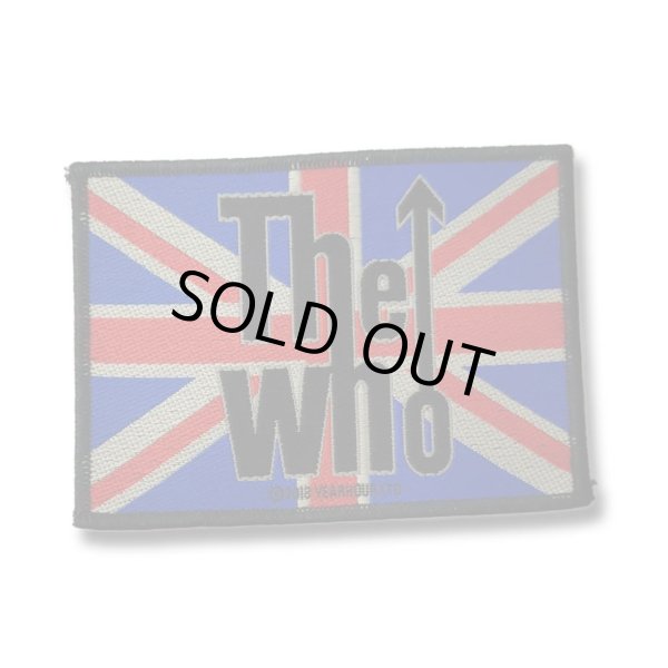 画像1: The Who パッチ／ワッペン ザ・フー Union Flag Logo (1)