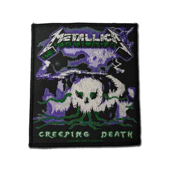 画像1: Metallica パッチ／ワッペン メタリカ Creeping Death (1)