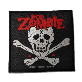 Rob Zombie パッチ／ワッペン ロブ・ゾンビ Portrait - バンドT