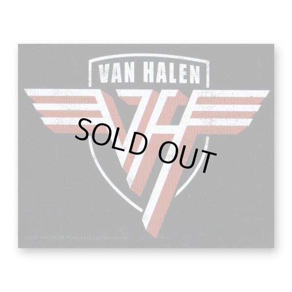 画像1: Van Halen ステッカー ヴァン・ヘイレン Shield Logo (1)