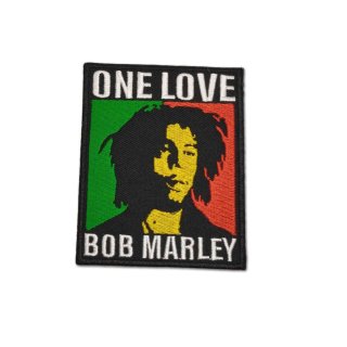 Bob Marley アイロンパッチ／ワッペン ボブ・マーリー Logo - バンドT