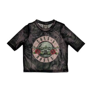 Guns N' Roses ラグランTシャツ ガンズ・アンド・ローゼス Bullet Logo - バンドTシャツの通販ショップ『Tee-Merch!』