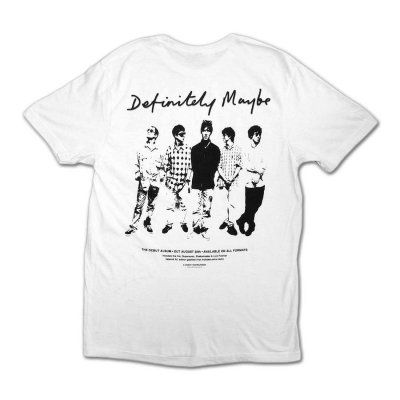 画像1: Oasis バンドTシャツ オアシス Definitely Maybe Promo [Back Print]