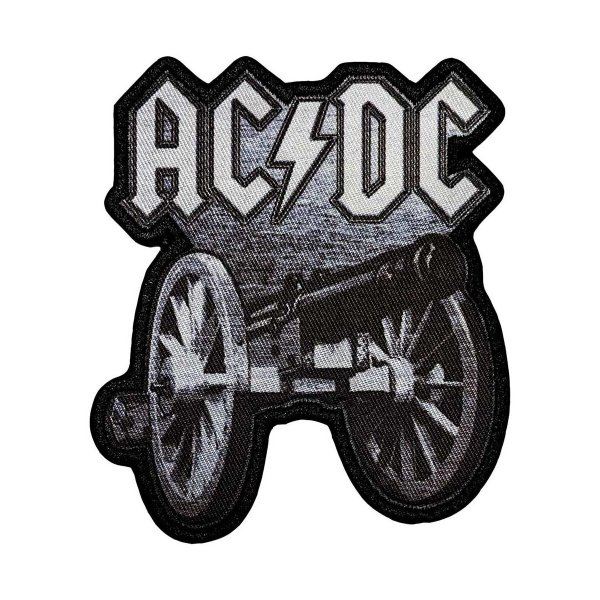 画像1: AC/DC アイロンパッチ／ワッペン エーシー・ディーシー Cut-Out For Those About To Rock (1)