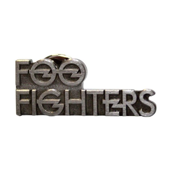 画像1: Foo Fighters メタルピンバッジ フー・ファイターズ Stacked Logo (1)