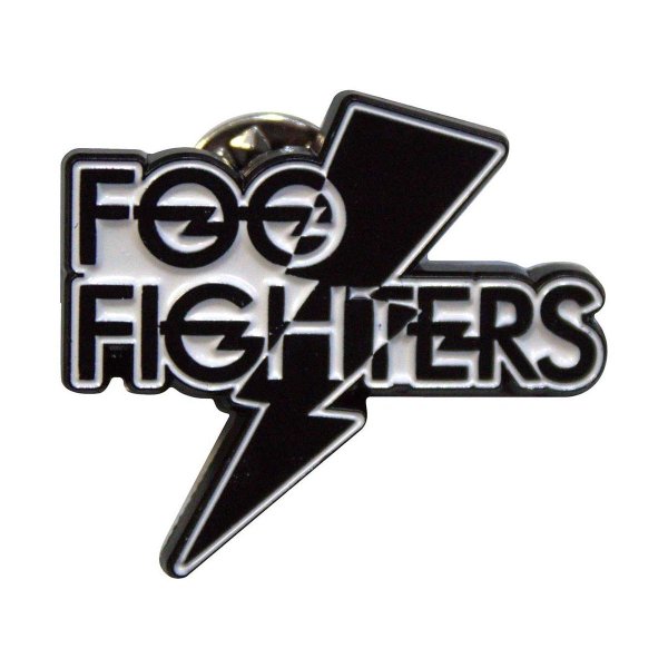 画像1: Foo Fighters メタルピンバッジ フー・ファイターズ Flash Logo (1)