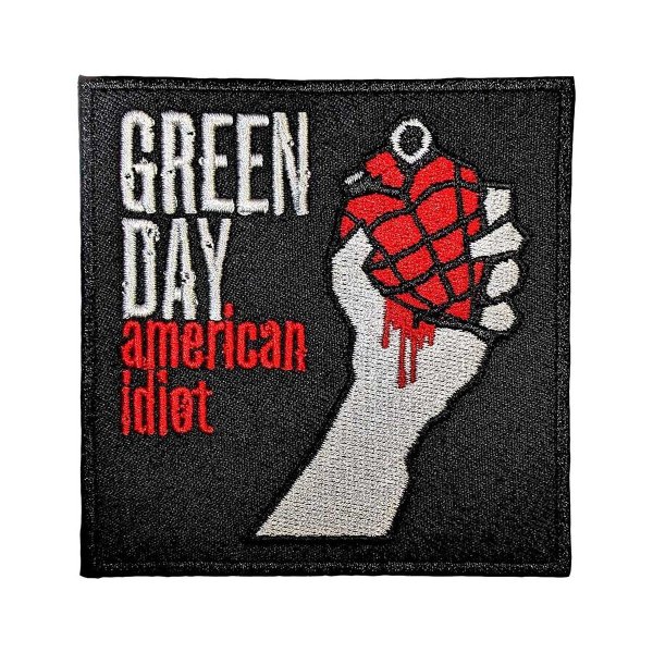 画像1: Green Day アイロンパッチ／ワッペン グリーン・デイ American Idiot (1)