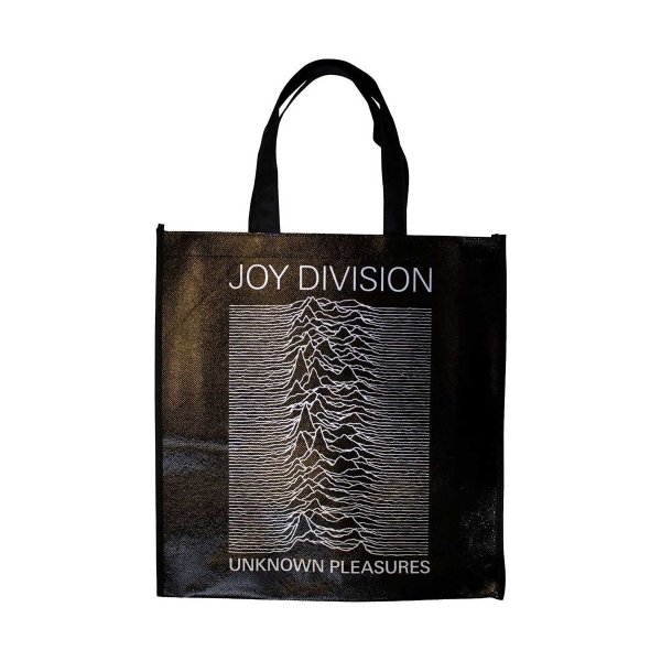 画像1: Joy Division エコバッグ トートバッグ ジョイ・ディヴィジョン Unknown Pleasures (1)