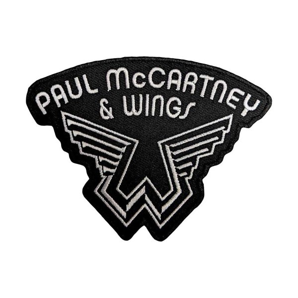 画像1: Paul McCartney & Wings アイロンパッチ／ワッペン ポール・マッカートニー＆ウイングス Logo (1)