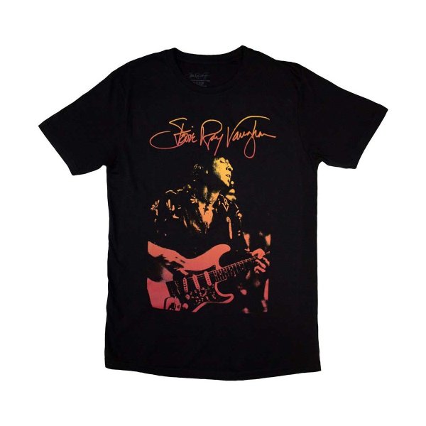 画像1: Stevie Ray Vaughan Tシャツ スティーヴィー・レイ・ヴォーン Signature (1)