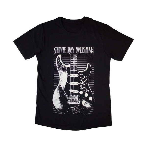 画像1: Stevie Ray Vaughan Tシャツ スティーヴィー・レイ・ヴォーン Guitar (1)