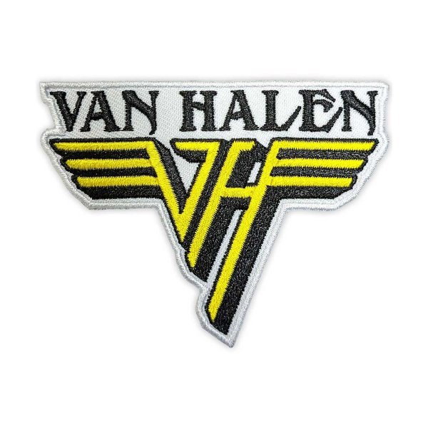 画像1: Van Halen アイロンパッチ／ワッペン ヴァン・ヘイレン Yellow Logo (1)