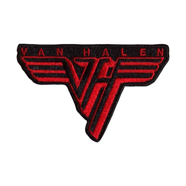 画像1: Van Halen アイロンパッチ／ワッペン ヴァン・ヘイレン Red Logo (1)