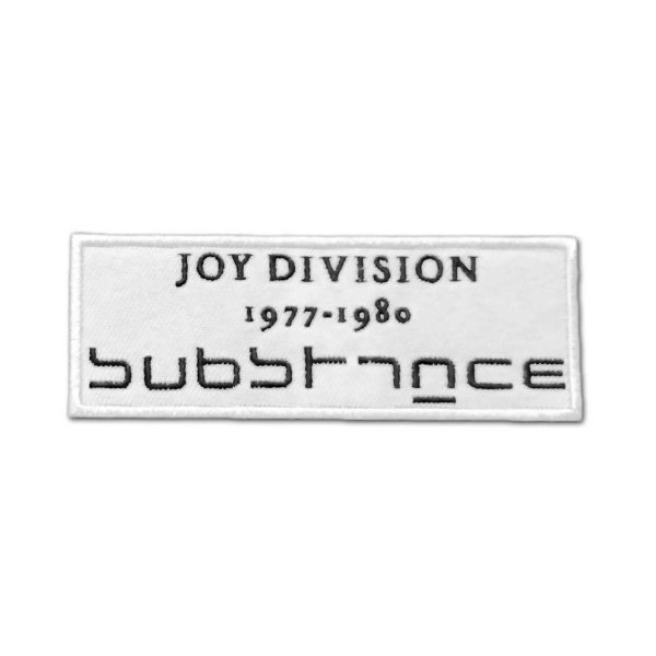 画像1: Joy Division アイロンパッチ／ワッペン ジョイ・ディヴィジョン Substance (1)