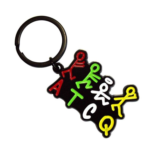 画像1: A Tribe Called Quest メタルキーリング キーホルダー ア・トライブ・コールド・クエスト Stick Figures Logo (1)