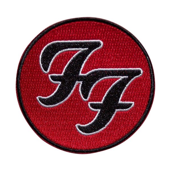 画像1: Foo Fighters アイロンパッチ／ワッペン フー・ファイターズ FF Logo (1)