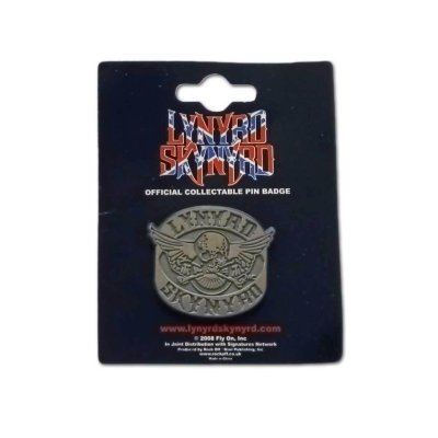 画像1: Lynyrd Skynyrd メタルピンバッジ レイナード・スキナード Biker