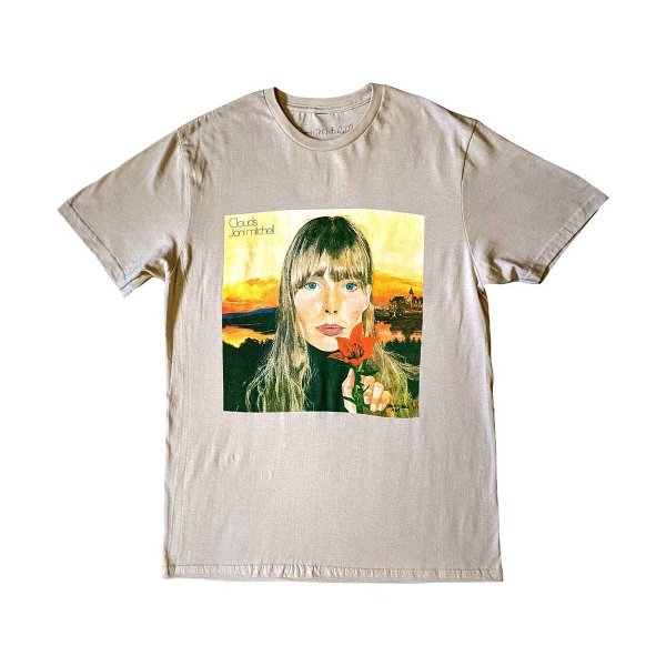 画像1: Joni Mitchell Tシャツ ジョニ・ミッチェル Clouds (1)