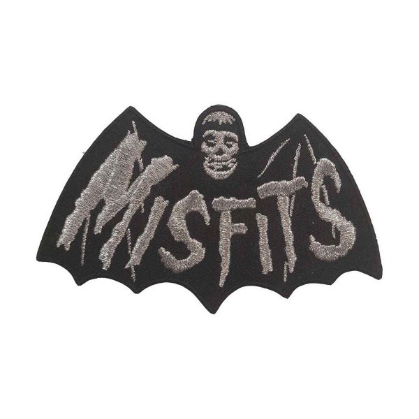 画像1: Misfits アイロンパッチ／ワッペン ミスフィッツ Bat Logo (1)