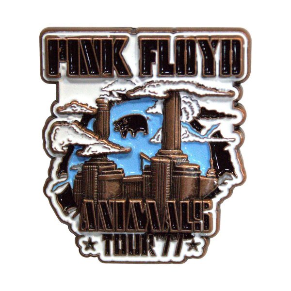 画像1: Pink Floyd メタルピンバッジ ピンク・フロイド Animals Tour 1977 (1)