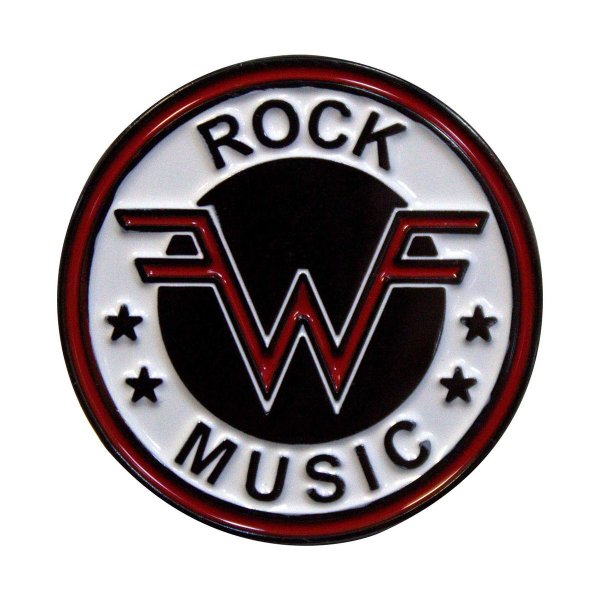 画像1: Weezer メタルピンバッジ ウィーザー Rock Music Emblem (1)