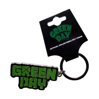 画像1: Green Day メタルキーリング キーホルダー グリーン・デイ Band Logo