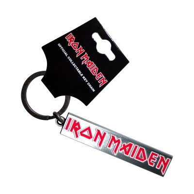 画像1: Iron Maiden メタルキーリング キーホルダー アイアン・メイデン Logo