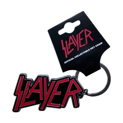 画像1: Slayer メタルキーリング キーホルダー スレイヤー Logo