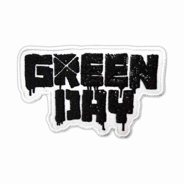 画像1: Green Day アイロンパッチ／ワッペン グリーン・デイ 21st Century Breakdown B&W Logo (1)