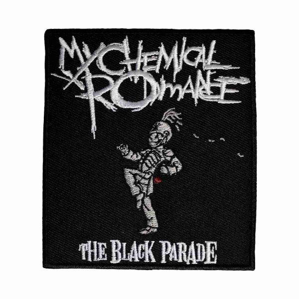 画像1: My Chemical Romance アイロンパッチ／ワッペン マイ・ケミカル・ロマンス The Black Parade Cover (1)