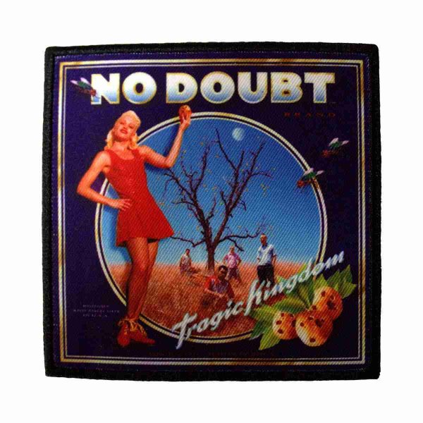 画像1: No Doubt アイロンパッチ／ワッペン ノー・ダウト Tragic Kingdom (1)