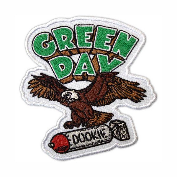 画像1: Green Day アイロンパッチ／ワッペン グリーン・デイ Dookie Eagle (1)