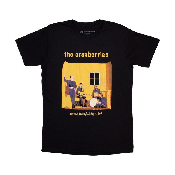 画像1: The Cranberries バンドTシャツ ザ・クランベリーズ Faithfully Departed Cover (1)