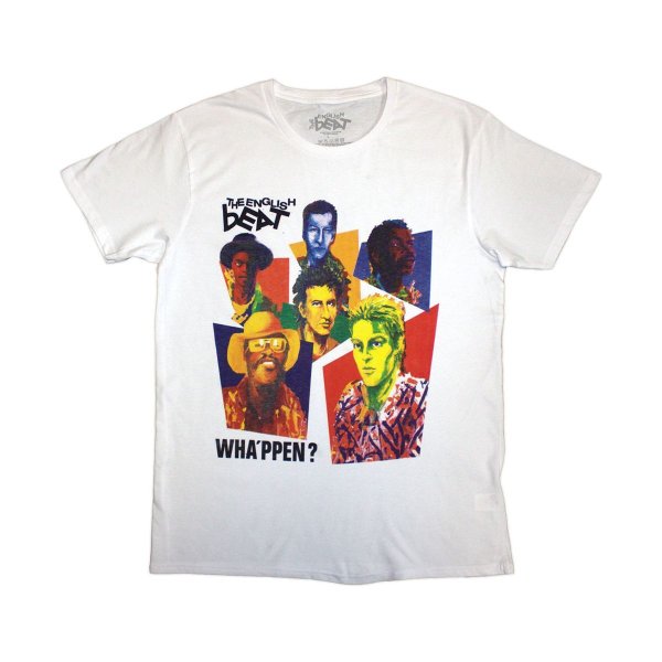 画像1: English Beat バンドTシャツ イングリッシュ・ビート Wha'ppen Art Photo (1)