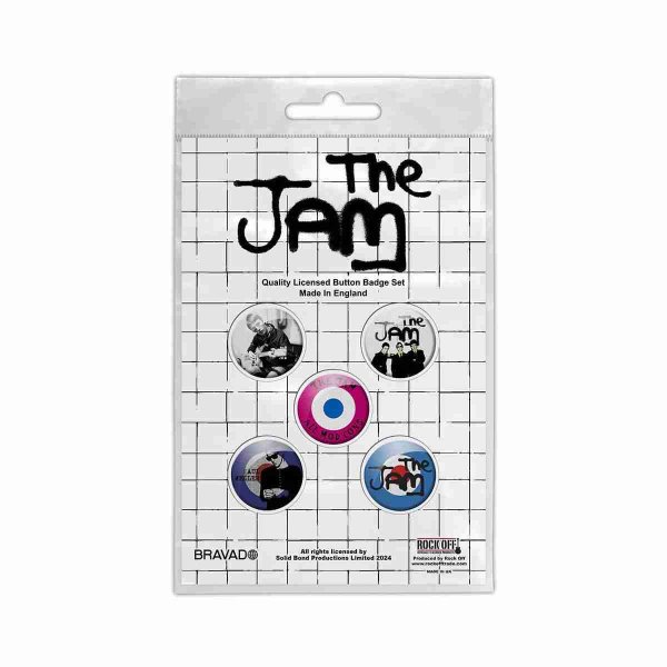 画像1: The Jam バッジ5個セット ザ・ジャム All Mod Cons (1)
