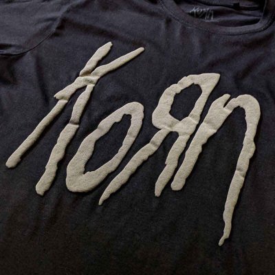 画像1: Korn バンドTシャツ コーン Logo Hi-Build