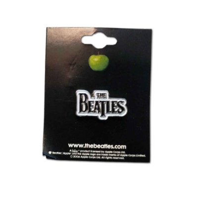 画像1: The Beatles メタルピンバッジ ザ・ビートルズ Drop T Logo
