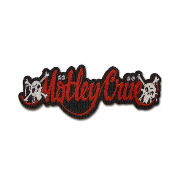 画像1: Motley Crue パッチ／ワッペン モトリー・クルー Dr.Feelgood Logo Cut-out (1)